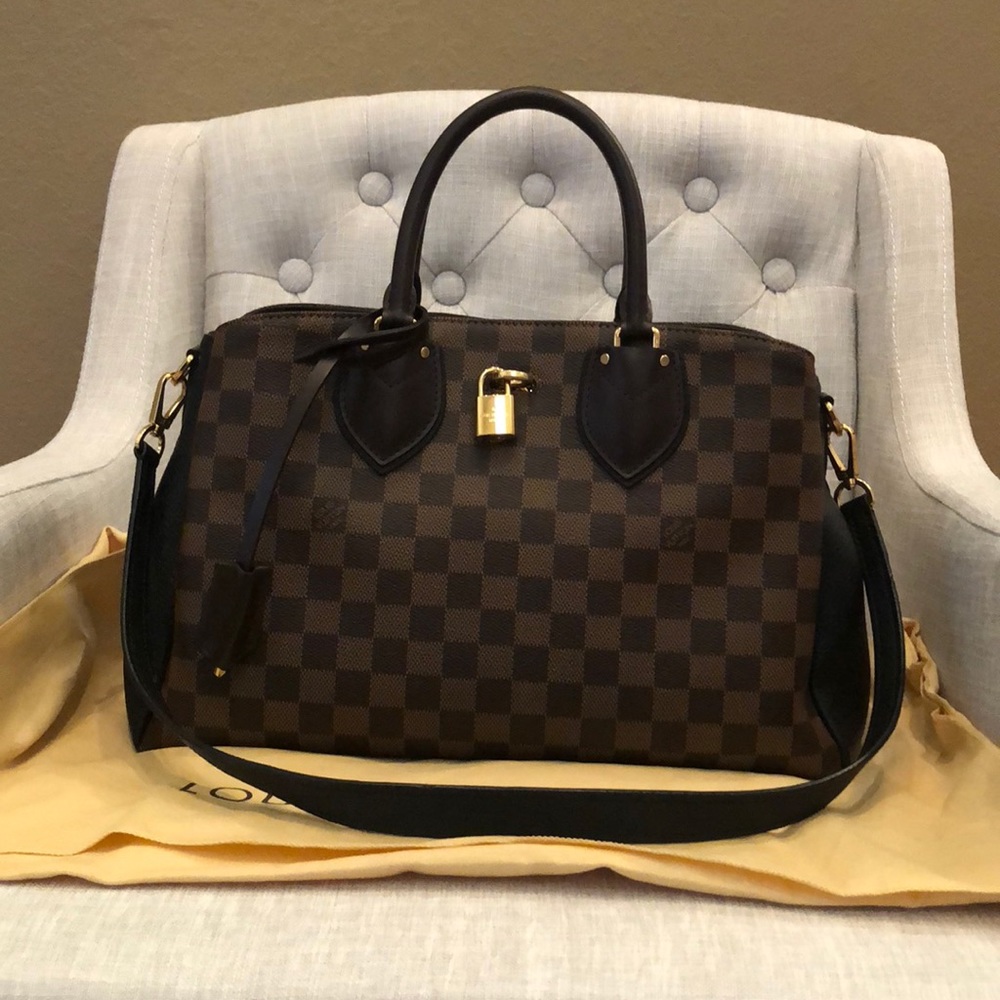 LOUIS VUITTON NORMANDY NOIR SATCHEL